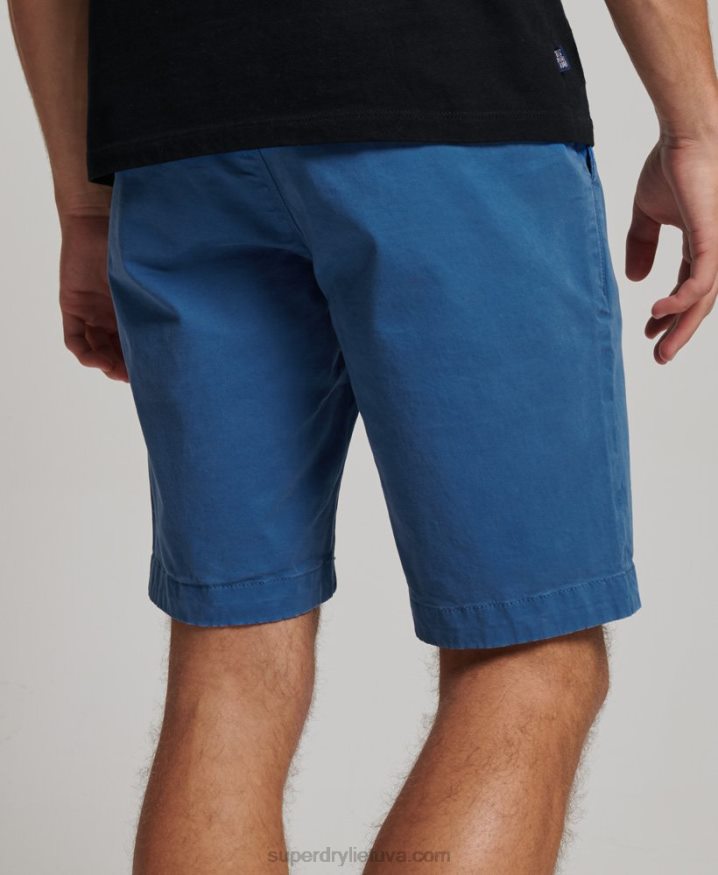 Superdry Core Chino Shorts Light Blue Men