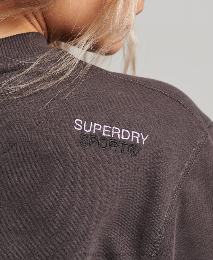 Superdry Core Crew Sweatshirt Grey Women