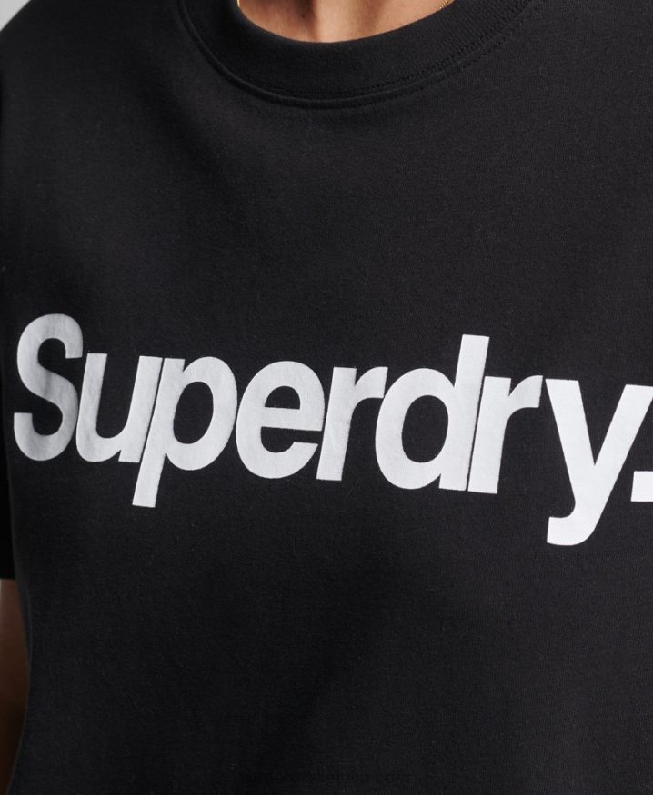 Superdry Core Logo T-Shirt Black Women