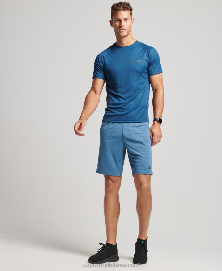 Superdry Core Relaxed Shorts Blue Men