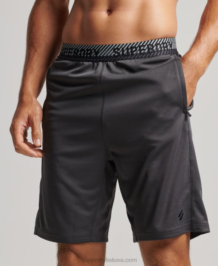 Superdry Core Relaxed Shorts Dark Grey Men