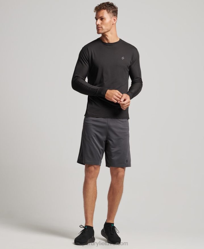 Superdry Core Relaxed Shorts Dark Grey Men