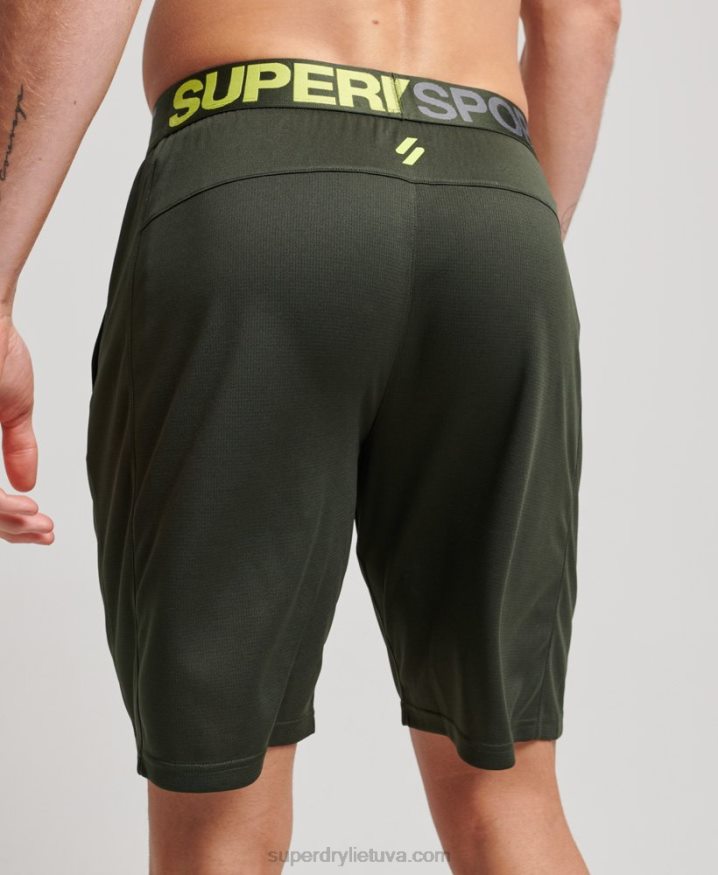 Superdry Core Relaxed Shorts Green Men