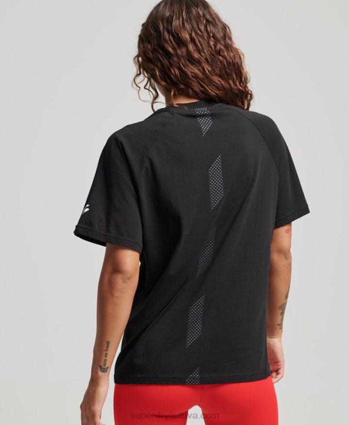 Superdry Core Short Sleeve T-shirt Black Women