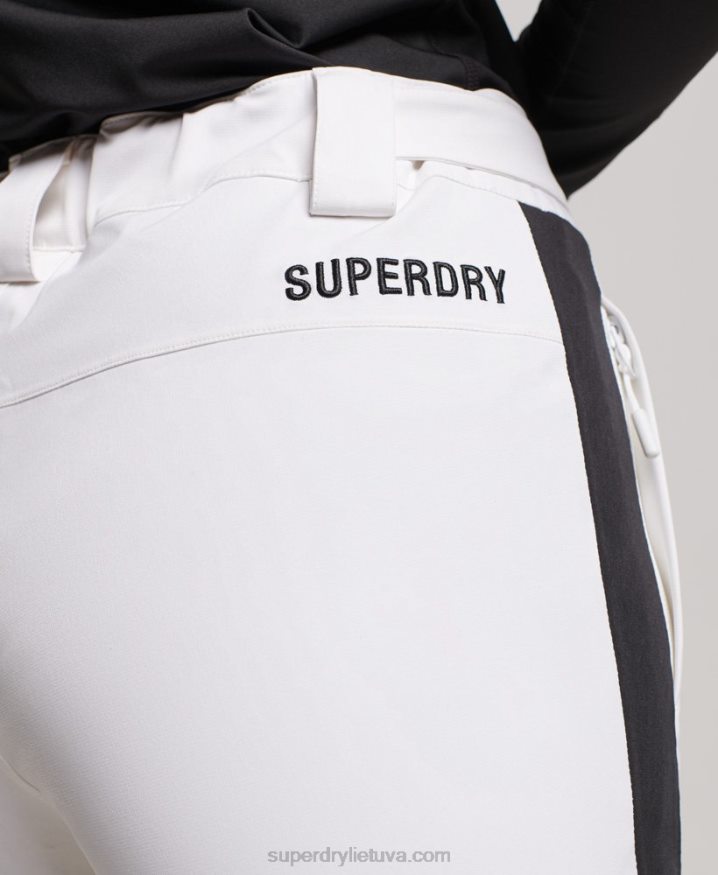 Superdry Core Snow Pants White Women