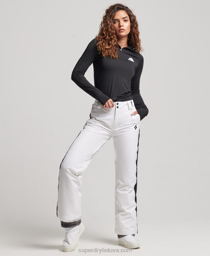 Superdry Core Snow Pants White Women