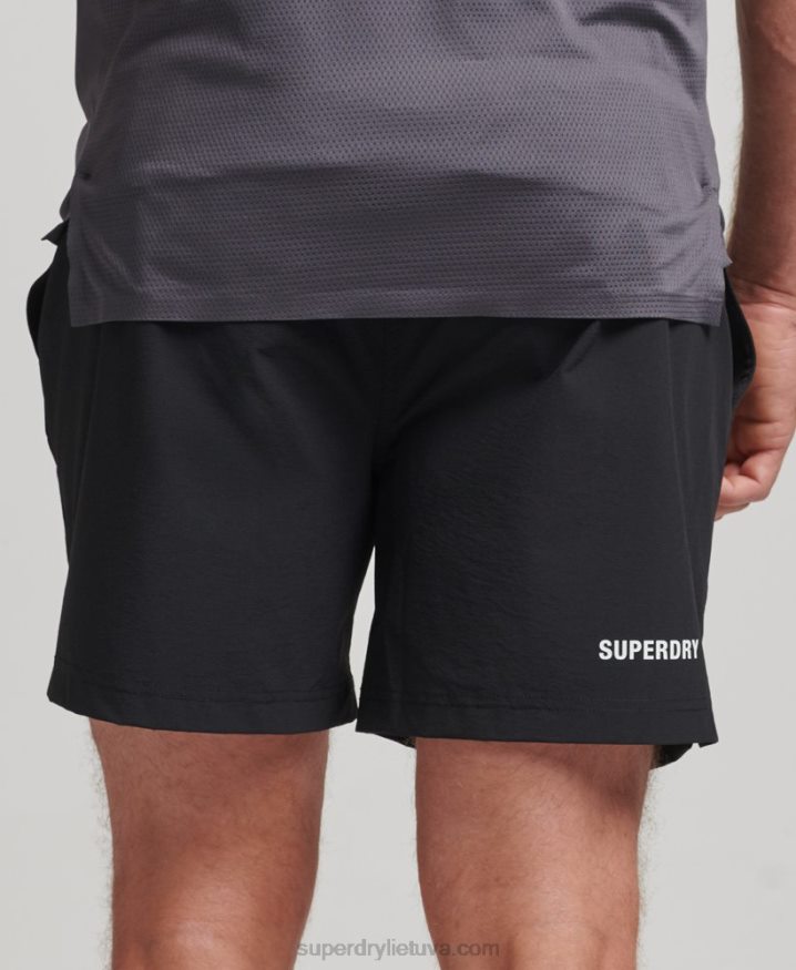 Superdry Core Woven Multi Sport Shorts Black Men