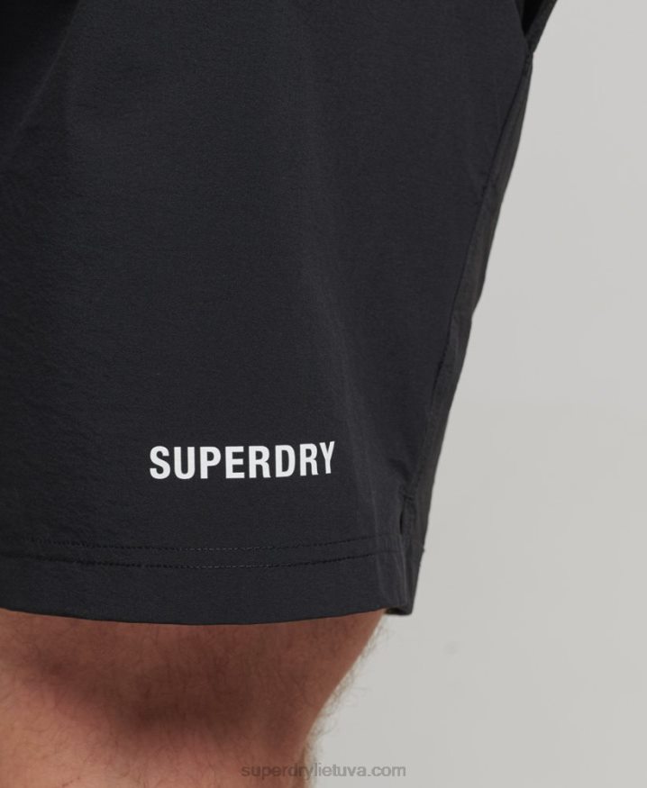 Superdry Core Woven Multi Sport Shorts Black Men