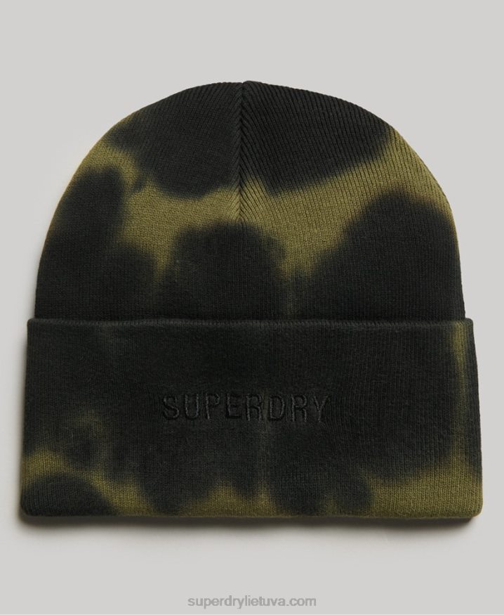 Superdry Dyed Beanie Black Men