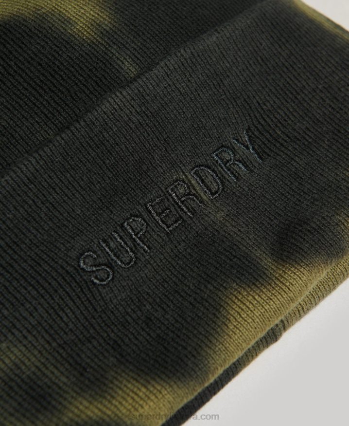 Superdry Dyed Beanie Black Men