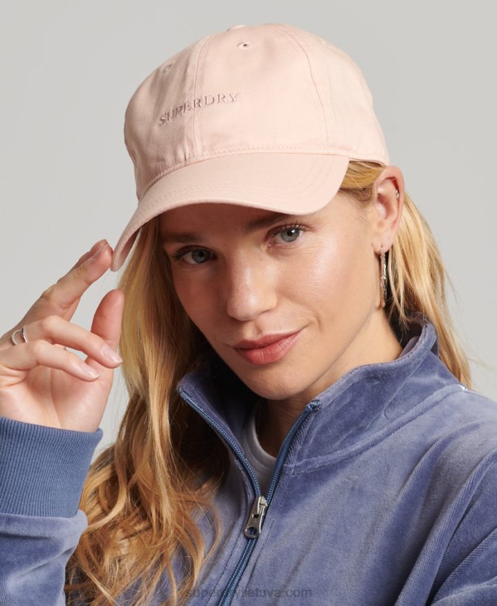 Superdry Essential Baseball Cap Pink Men