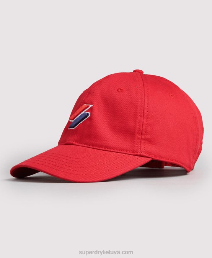 Superdry Essential Baseball Cap Red Women