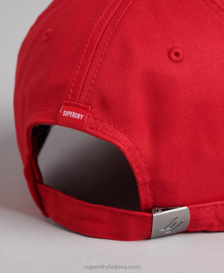 Superdry Essential Baseball Cap Red Women