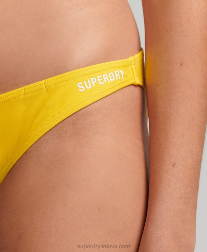 Superdry Essential Bikini Briefs Yellow Women