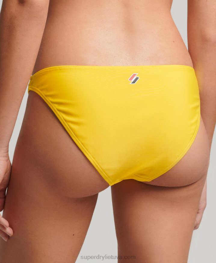 Superdry Essential Bikini Briefs Yellow Women