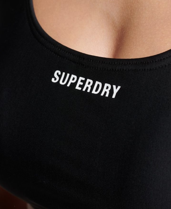 Superdry Essential Bikini Top Black Women