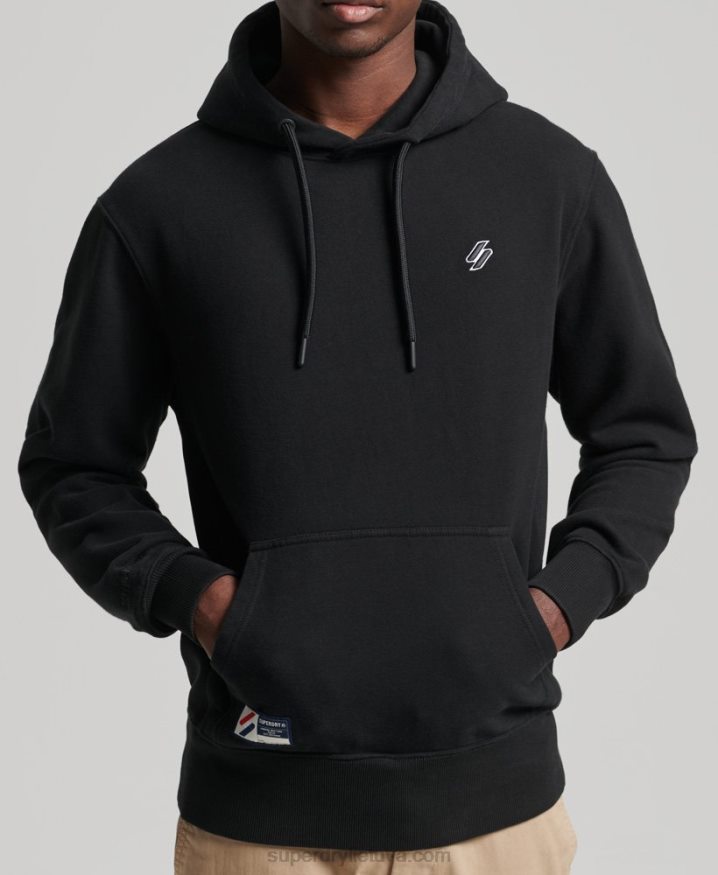 Superdry Essential Hoodie Black Men