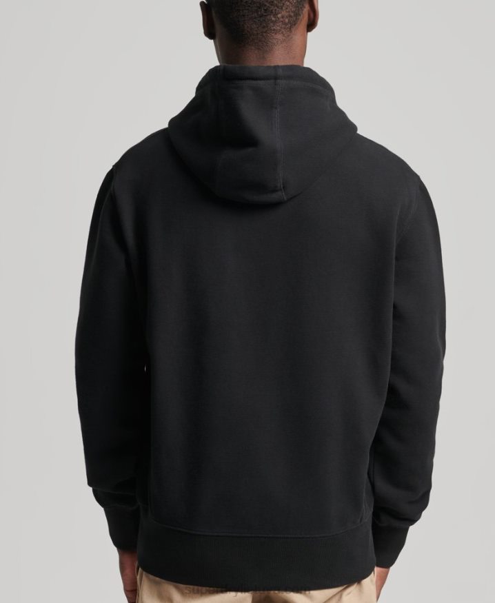 Superdry Essential Hoodie Black Men