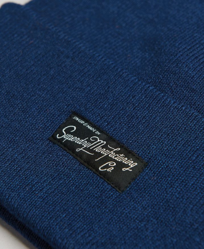 Superdry Essential Logo Beanie Blue Women