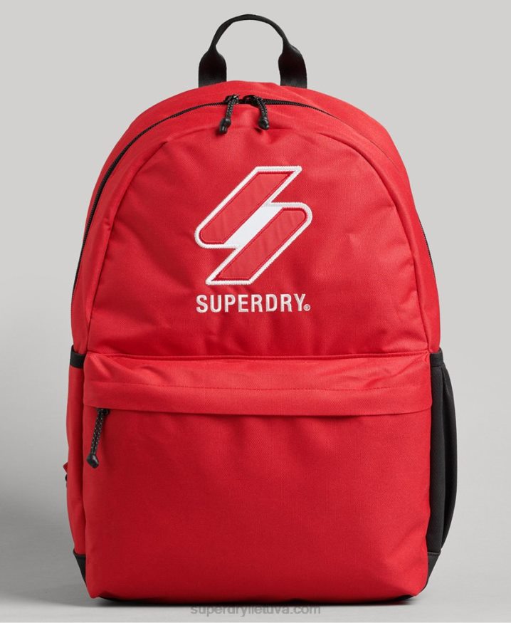 Superdry Essential Montana Backpack Red Men