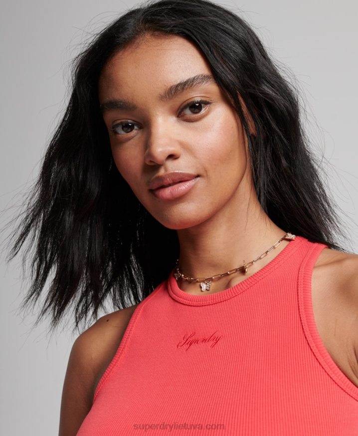 Superdry Essential Tank Top Pink Women