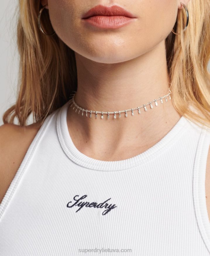 Superdry Essential Tank Top White Women