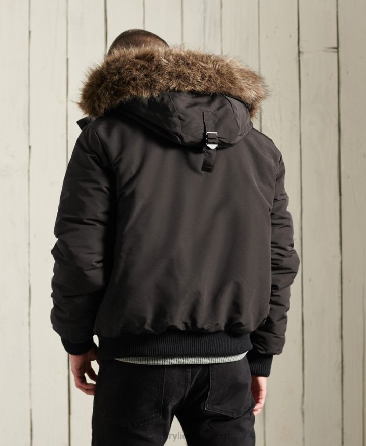 Superdry Everest Bomber Jacket Black Men