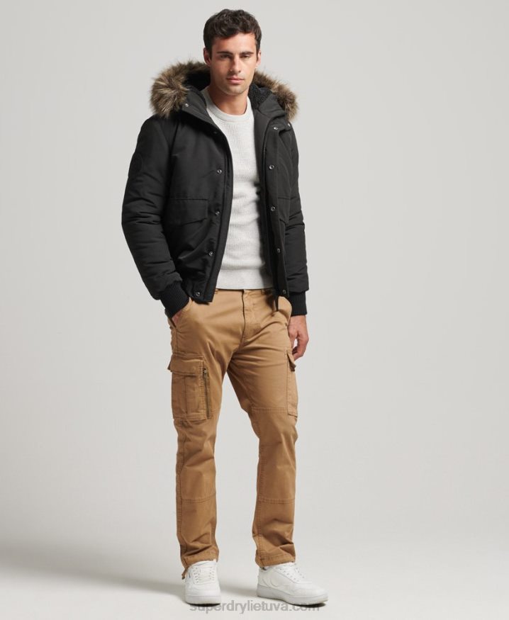 Superdry Everest Bomber Jacket Dark Grey Men