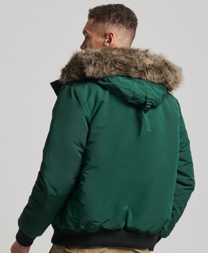 Superdry Everest Bomber Jacket Green Men