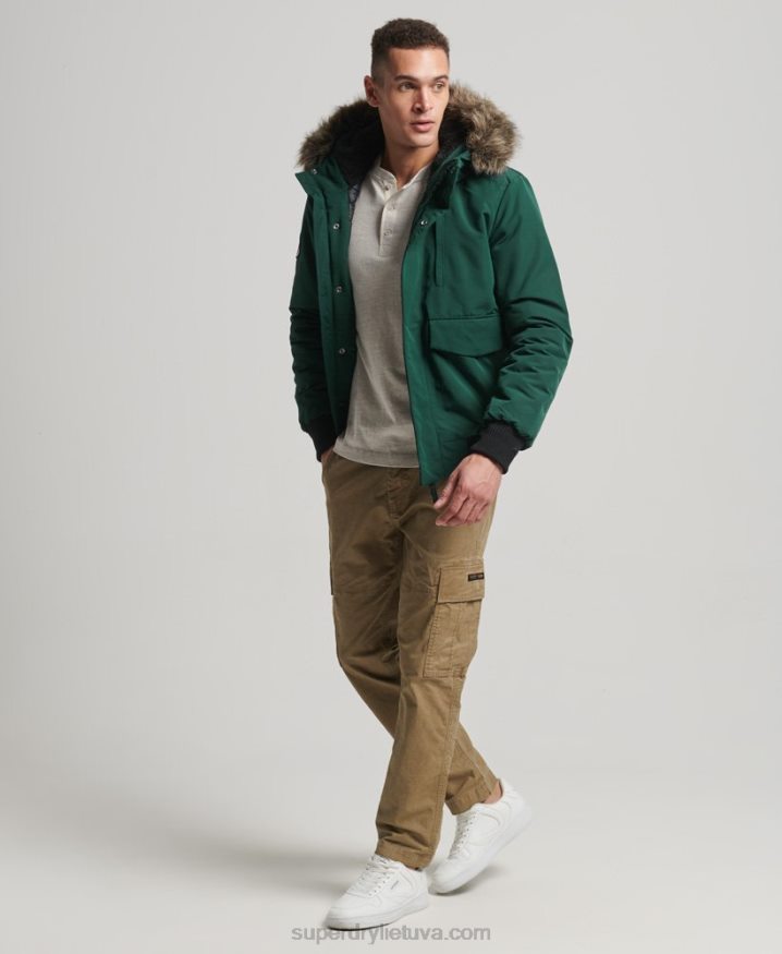 Superdry Everest Bomber Jacket Green Men