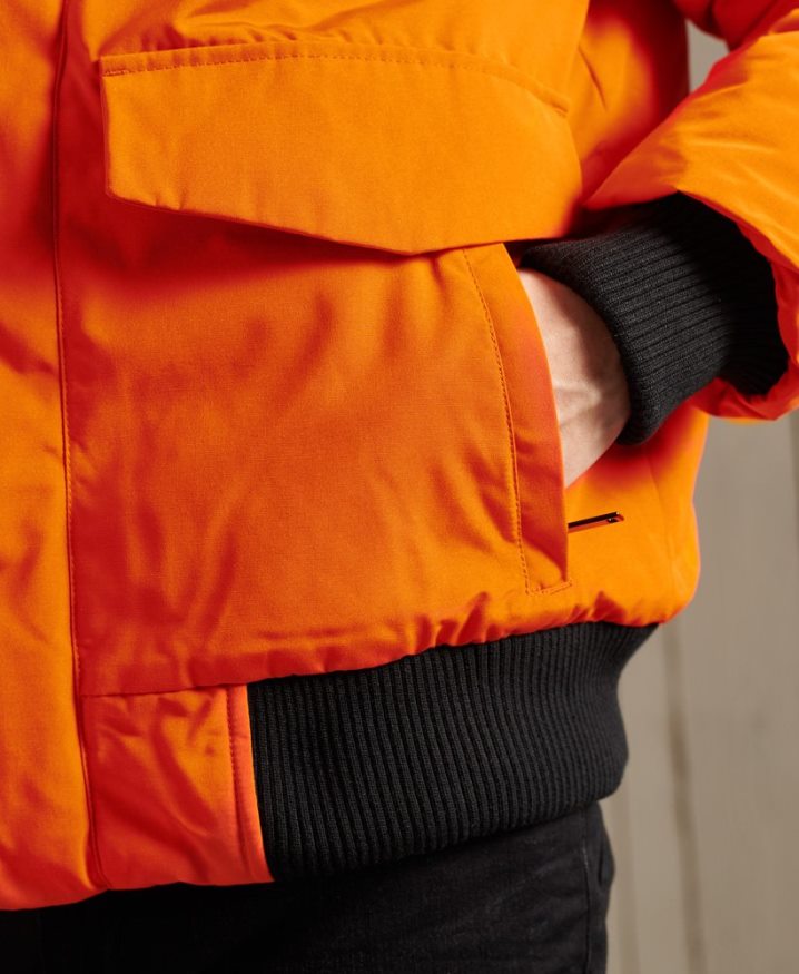 Superdry Everest Bomber Jacket Orange Men