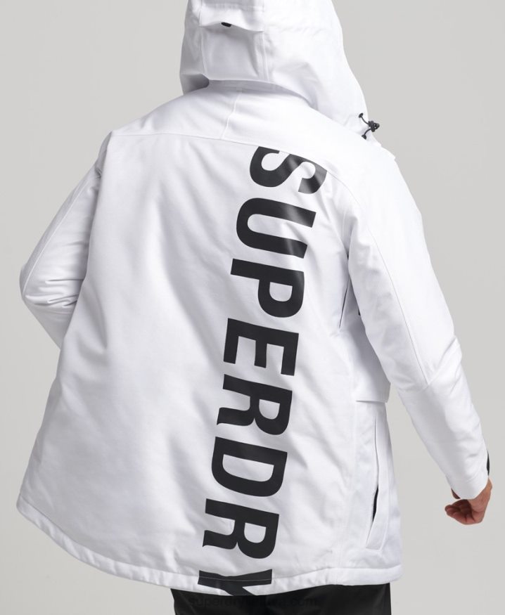 Superdry Freeride Jacket White Men