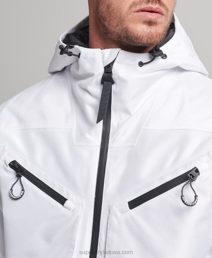 Superdry Freeride Jacket White Men