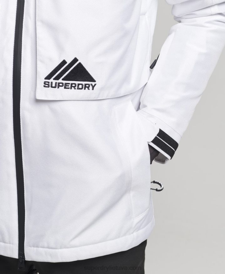 Superdry Freeride Jacket White Men