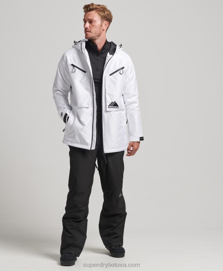 Superdry Freeride Jacket White Men