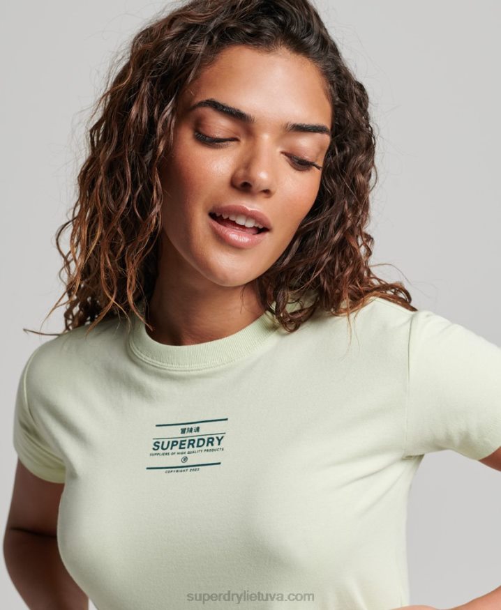 Superdry Graphic 90s T-Shirt Green Women