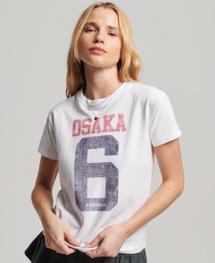 Superdry Graphic 90s T-Shirt White Women