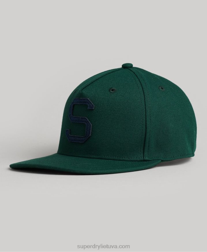 Superdry Graphic B-Boy Cap Green Men