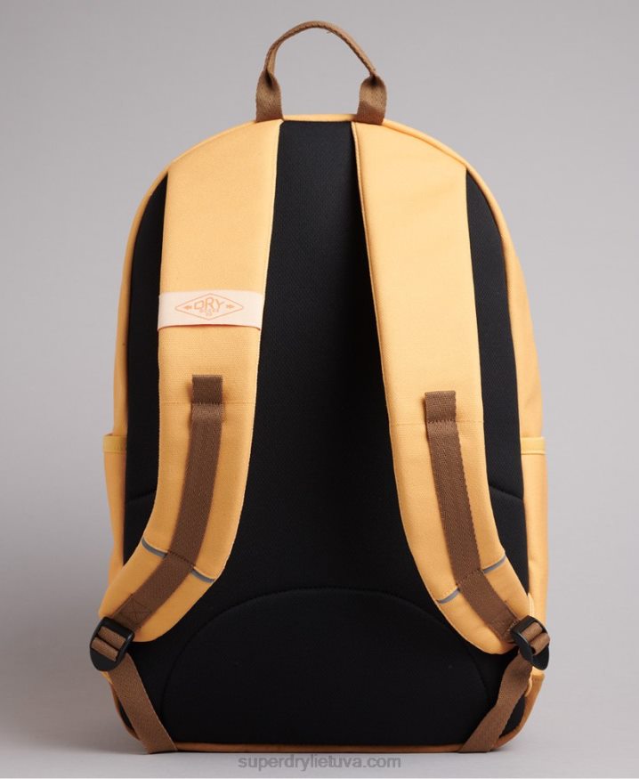 Superdry Graphic Montana Backpack Yellow Women