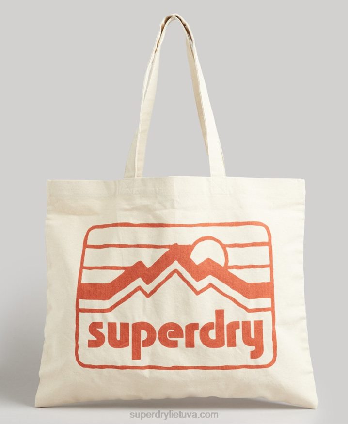 Superdry Graphic Shopper Bag Nude Men