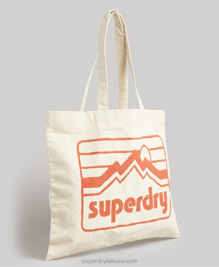 Superdry Graphic Shopper Bag Nude Men