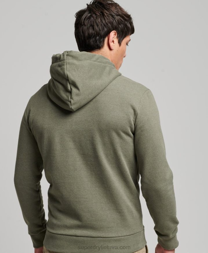 Superdry Great Outdoors Hoodie Green Men