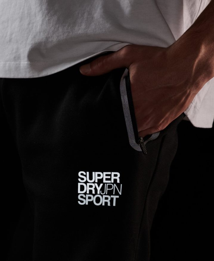 Superdry Gymtech Joggers Black Men