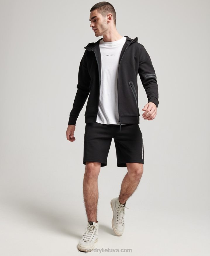 Superdry Gymtech Zip Hoodie Black Men