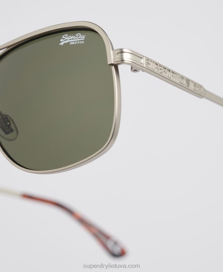 Superdry Harrison Sunglasses Silver Men