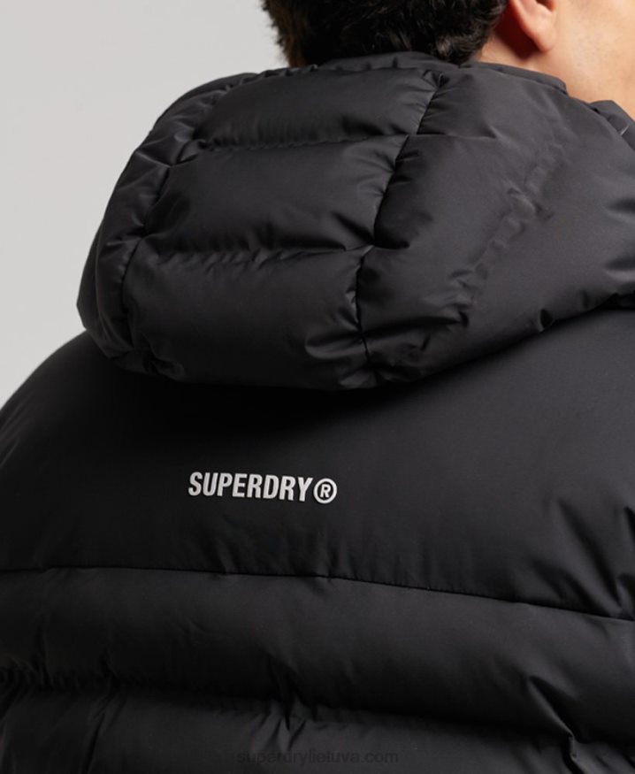 Superdry Heat Sealed Padded Jacket Black Men