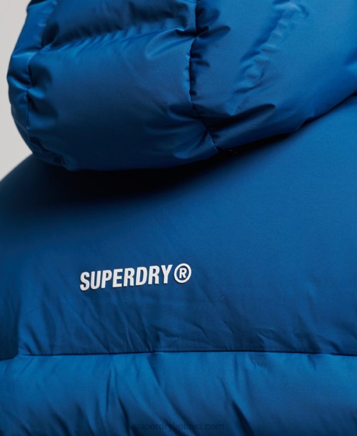 Superdry Heat Sealed Padded Jacket Blue Men