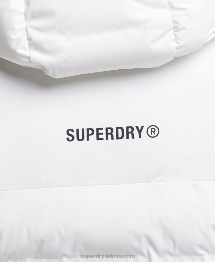 Superdry Heat Sealed Padded Jacket White Men