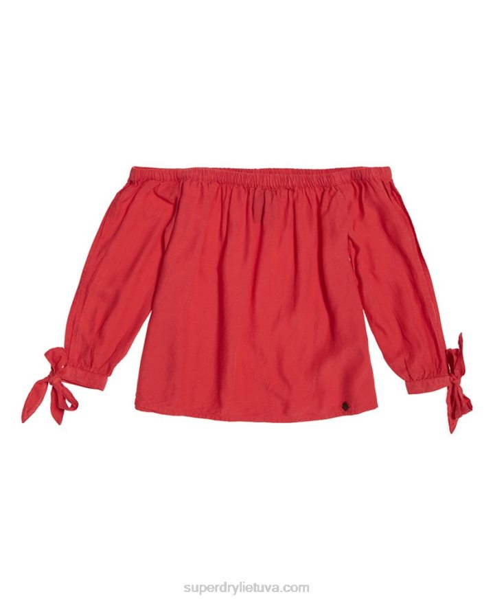 Superdry Helena Top Red Women