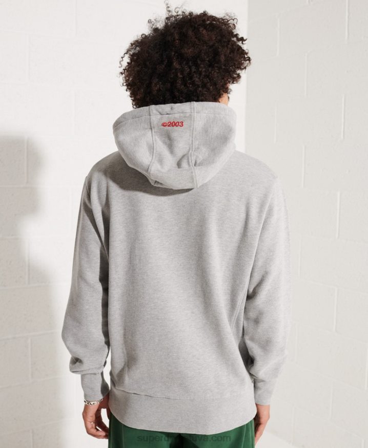 Superdry Independent Hoodie Grey Men